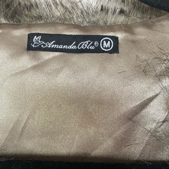 Amanda Blu Fuzzy Faux Fur Vest - Picture 3 of 10